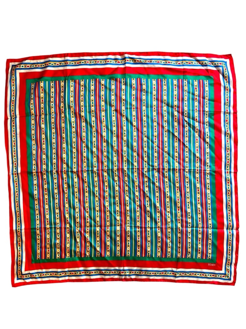 Vintage Echo Silk Blend Scarf